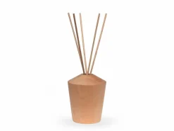 Grüne Erde Raumduft Diffuser aus Zirbenholz, konisch ø 8,5 x H 9 cm