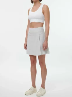 Grüne Erde Rock aus Bio Baumwolle, 04 grau melange, S, GOTS