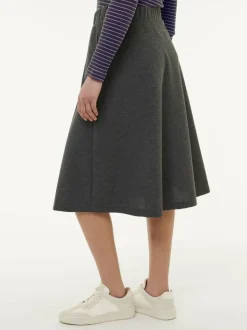 Grüne Erde Rock aus Bio-Baumwolle, , 38, GOTS