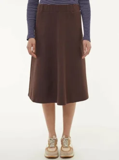 Grüne Erde Rock aus Bio-Baumwolle, , 38, GOTS