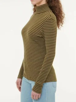 Grüne Erde Rollkragenshirt aus Bio Baumwolle, , S, GOTS