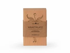 Grüne Erde Räucherkegel Kraftplatz im Holzkistchen, 7 Kegel