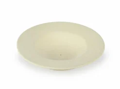 Grüne Erde Räucherstäbchenhalter aus Feinsteinzeug, unglasiert, H 2 cm, ø 11 cm