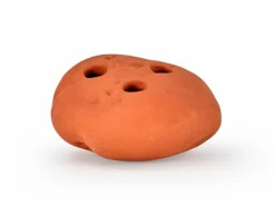 Grüne Erde Saunastein aus Terrakotta, 10 x 10 x 5,5 cm