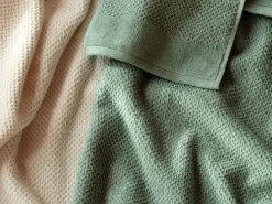 Grüne Erde Saunatuch Perlfang, , 75 x 200 cm, 100 % Baumwolle, GOTS