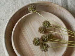 Grüne Erde Schale aus Esche, mittel, ø 31 cm