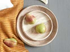 Grüne Erde Schale aus Esche, mittel, ø 31 cm