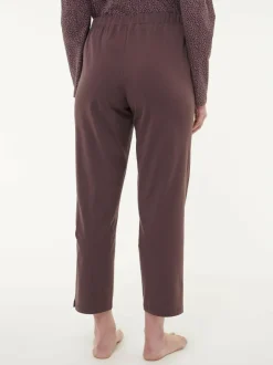 Grüne Erde Schlafhose verkürzt aus Bio-Baumwolle, , M, GOTS