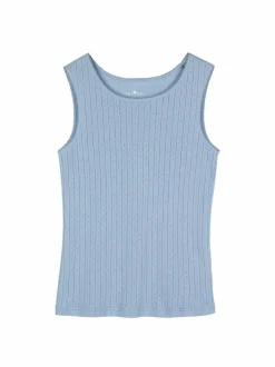 Grüne Erde Schlafshirt aus Bio-Baumwolle, 92 meerblau, M, GOTS