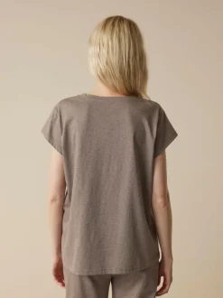 Grüne Erde Schlafshirt aus Bio-Baumwolle, , L, GOTS