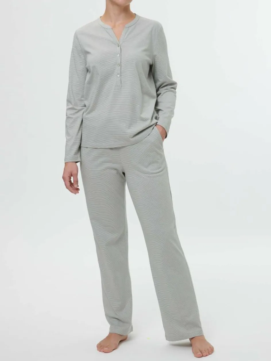 Grüne Erde Schlafshirt aus Bio-Baumwolle, , S, GOTS