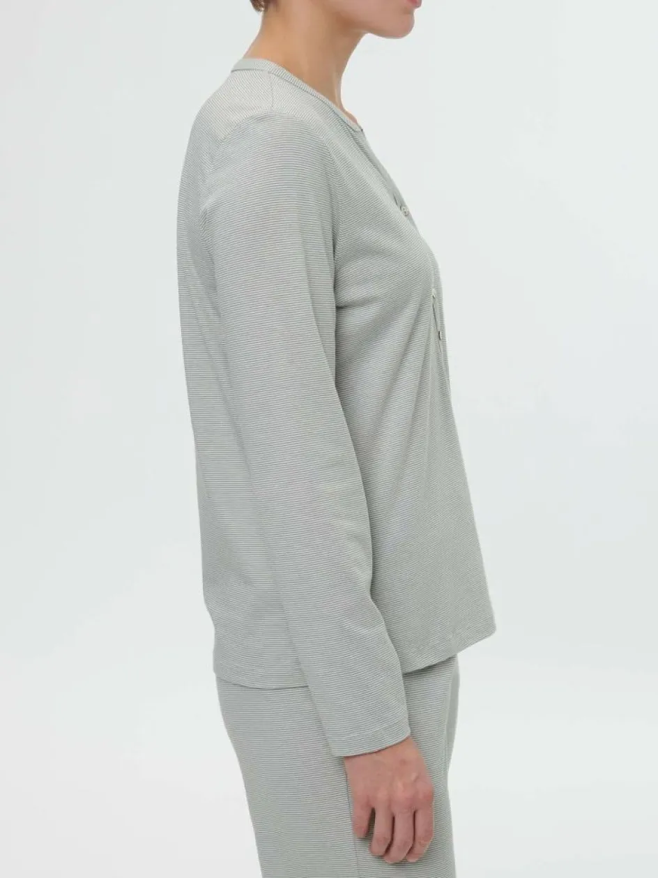 Grüne Erde Schlafshirt aus Bio-Baumwolle, , S, GOTS