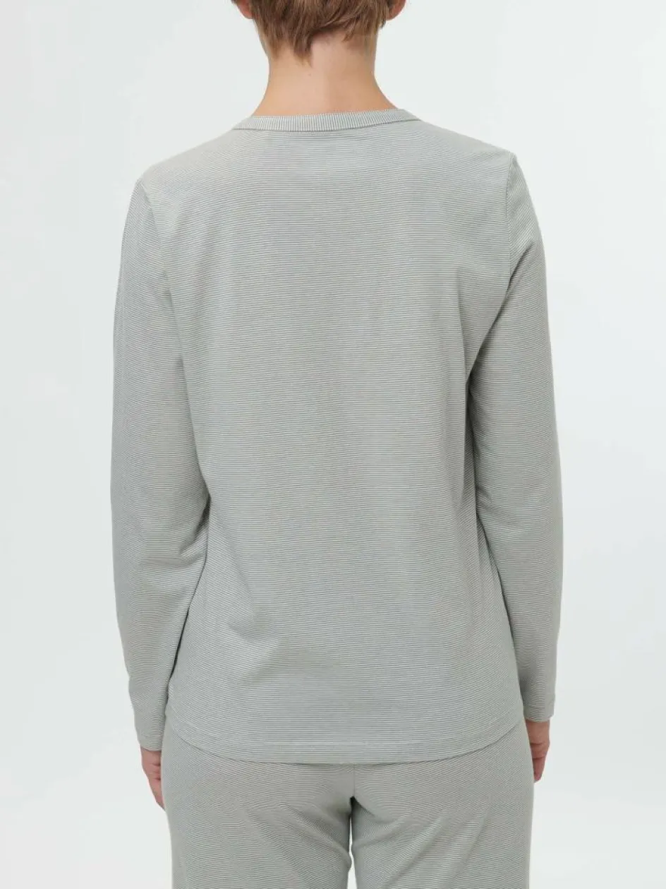 Grüne Erde Schlafshirt aus Bio-Baumwolle, , S, GOTS