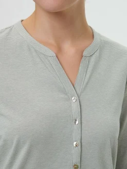 Grüne Erde Schlafshirt aus Bio-Baumwolle, , S, GOTS