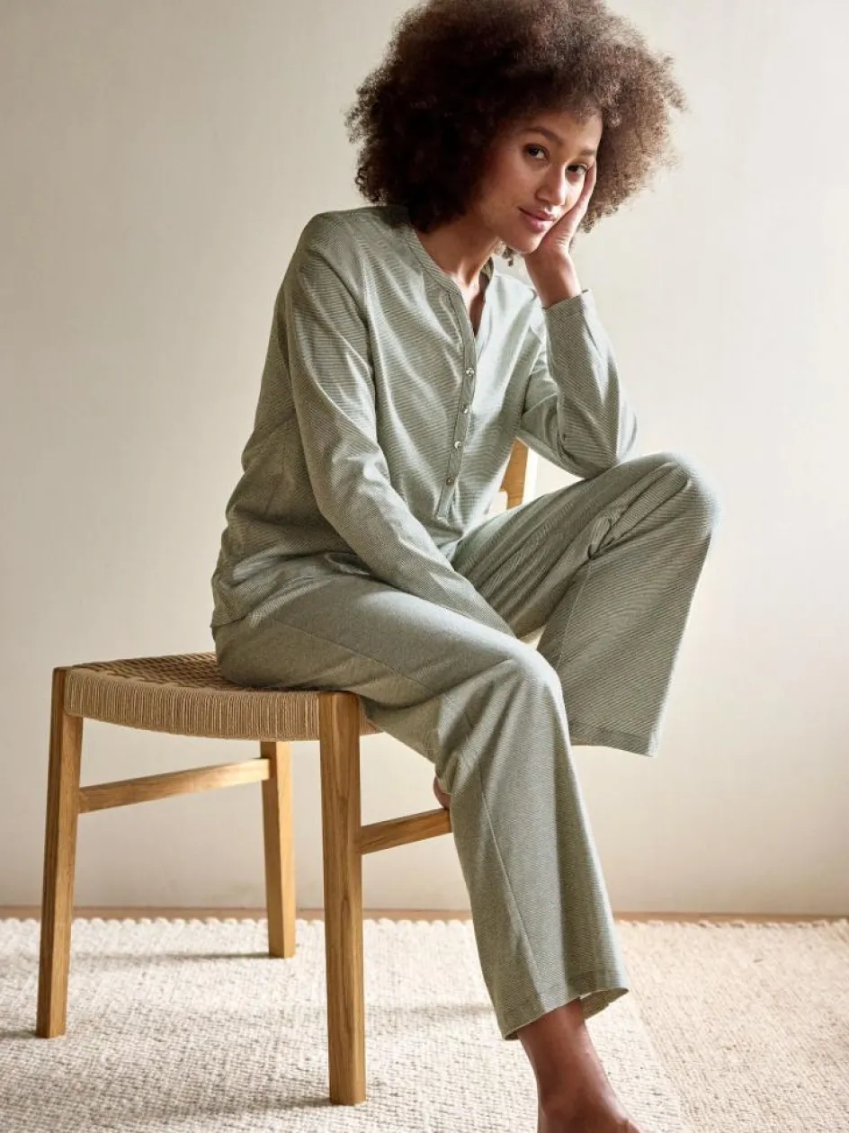 Grüne Erde Schlafshirt aus Bio-Baumwolle, , S, GOTS