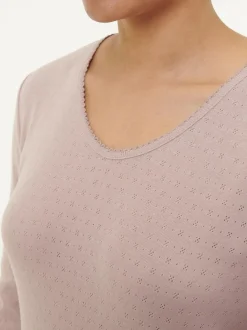 Grüne Erde Schlafshirt aus Bio-Baumwolle, , S