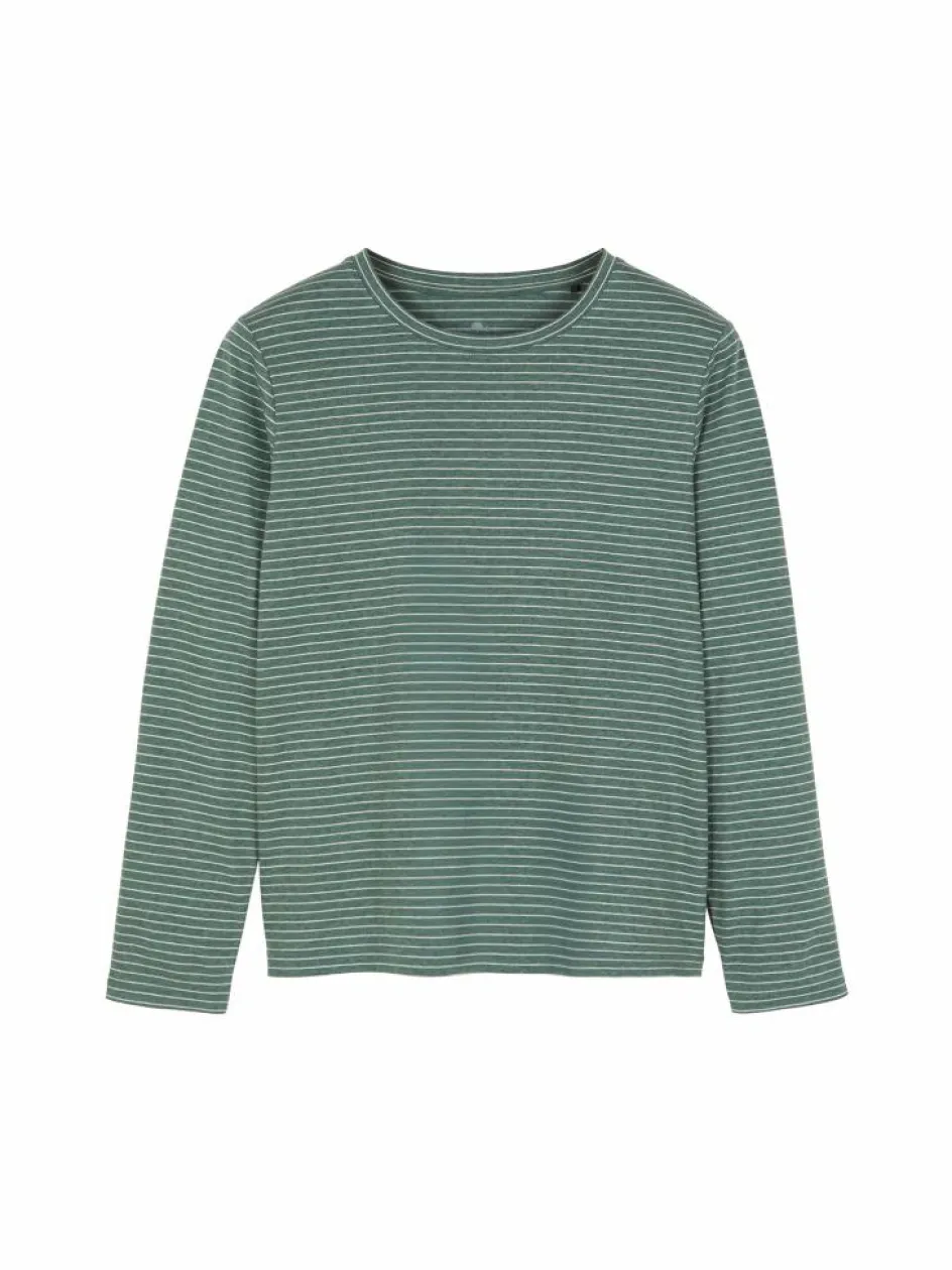 Grüne Erde Schlafshirt aus Bio-Baumwolle, , S, GOTS