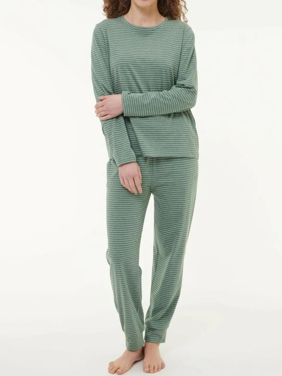 Grüne Erde Schlafshirt aus Bio-Baumwolle, , S, GOTS