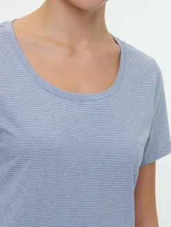 Grüne Erde Schlafshirt aus Bio-Baumwolle, , S, GOTS