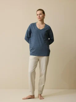 Grüne Erde Schlafshirt aus Bio-Baumwolle, , L, GOTS