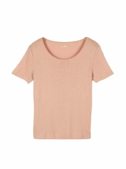 Grüne Erde Schlafshirt Kurzarm aus Bio-Baumwolle, , S; GOTS