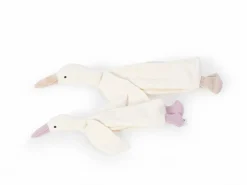 Grüne Erde Schmusegans Frida, natur, ca. 33 cm, 100 % Baumwolle, GOTS