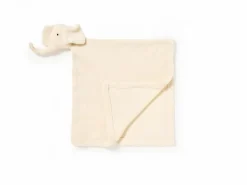 Grüne Erde Schmusetuch Elefant Emma, ca. 38 cm, 100 % Baumwolle, GOTS, VEGAN