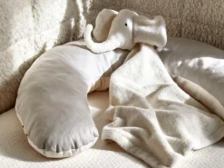 Grüne Erde Schmusetuch Elefant Emma, ca. 38 cm, 100 % Baumwolle, GOTS, VEGAN