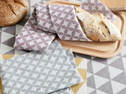 Grüne Erde Schneidebrett aus Buchenholz, 35 x 25 x 1,9 cm, geölt