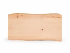 Grüne Erde Schneidebrett aus Zirbenholz, ca. 38 x 20 x 2 cm