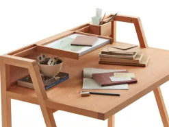 Grüne Erde Schreibtisch Pureto B 100 x T 55,2 x H 88,1 cm,