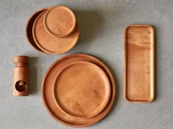 Grüne Erde Schüssel, Erle geölt ø 16 cm