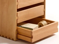 Grüne Erde Schubladenbox Yunit Pur, mit 3 Laden,