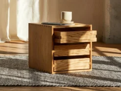 Grüne Erde Schubladenbox Yunit Pur, mit 1 Lade,