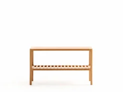 Grüne Erde Schuhregal Tenso, B 70 x T 33,4 x H 40 cm, 2 Fächer,