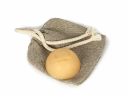 Grüne Erde Seifensäckchen, 70 % Leinen kbA, 30 % Baumwolle kbA