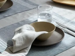 Grüne Erde Serviette EMMA, , 40 x 40 cm, 50 % Baumwolle/50 % Leinen, GOTS