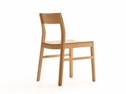 Grüne Erde Set: 2 Stk. Stuhl Karim, mit Holz-Sitzfläche,