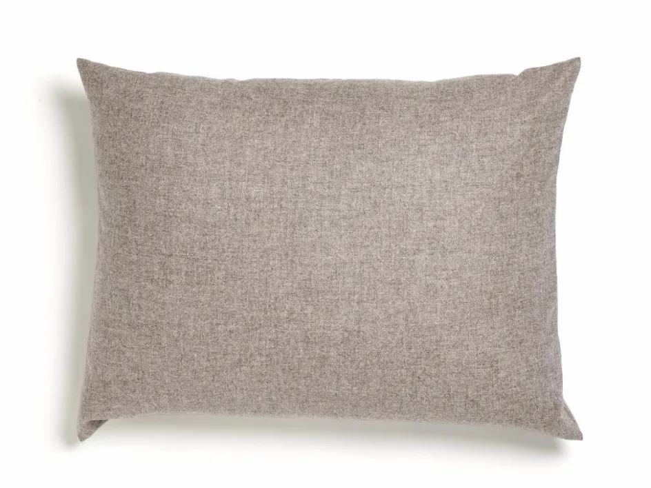 Grüne Erde Set: Sofakissen mit Überzug, , Überzug: Wollstoff Tano Natur (79), Füllung: 100 % Schurwolle , mit verdeckter Knopfleiste