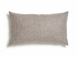 Grüne Erde Set: Sofakissen mit Überzug, , Überzug: Wollstoff Tano Natur (79), Füllung: 100 % Schurwolle , mit verdeckter Knopfleiste