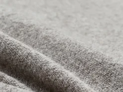 Grüne Erde Set: Sofakissen mit Überzug, 60 x 105 cm, Überzug: Wollstoff Tano Natur (79), Füllung: 100 % Schurwolle , mit verdeckter Knopfleiste