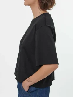 Grüne Erde Shirt aus Bio Baumwolle, 01 schwarz, S, GOTS