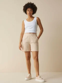 Grüne Erde Short aus Bio Baumwolle/Hanf, 22 light apricot, 36, GOTS