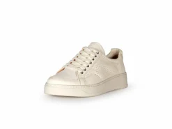 Grüne Erde Sneaker aus Bio Leder, 12 offwhite, 37