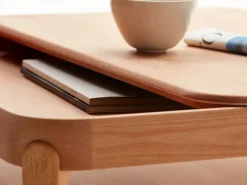 Grüne Erde Sofatisch Alwy, 80 x 80 cm,