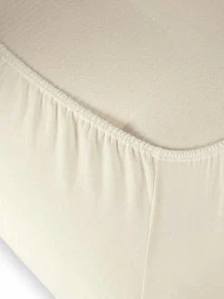 Grüne Erde Spannleintuch HANNAH Pur, , 90/100 x 190/200 x 15/21 cm, 100 % Baumwolle, Jersey, GOTS