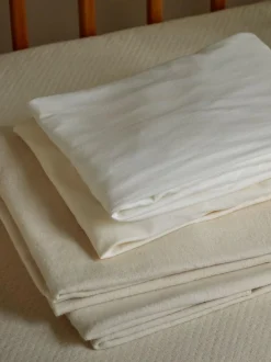 Kinder Grüne Erde Spannleintuch Jersey, natur, 70 x 160 x 8 cm, 96 % Baumwolle/4 % Elasthan, GOTS