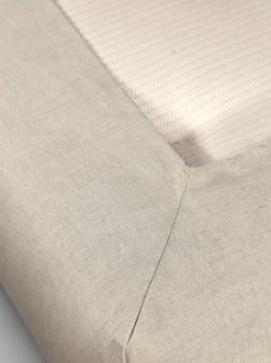 Grüne Erde Spannleintuch SILVAN, natur, 90 x 200 x 19 cm, 60 % Leinen/40 % Baumwolle, Bauernleinen, GOTS