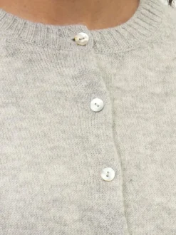 Grüne Erde Strickjacke aus Alpakawolle, , XL