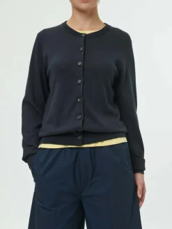 Grüne Erde Strickjacke aus Bio-Baumwolle, , S, GOTS